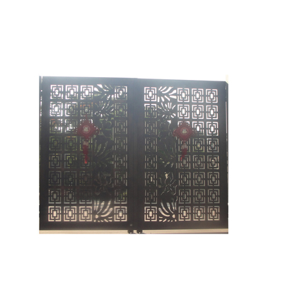 High Strength Factory Direct Easily Assembled Modern Aluminum Driveway Door And Good Hardness